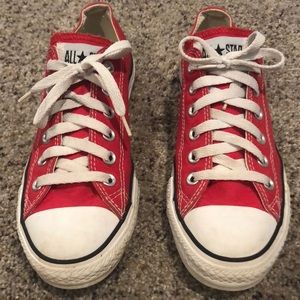 Red Chuck Taylor Converse